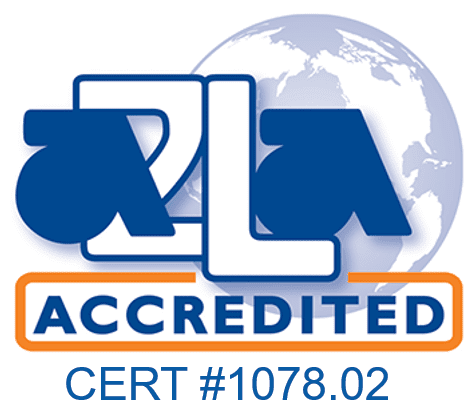 A2LA Cert #1078.02